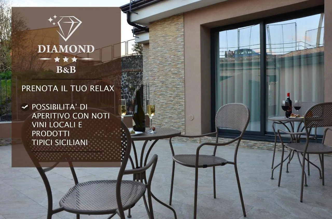 Couette-café Bed and Breakfast Diamond à Randazzo Italie